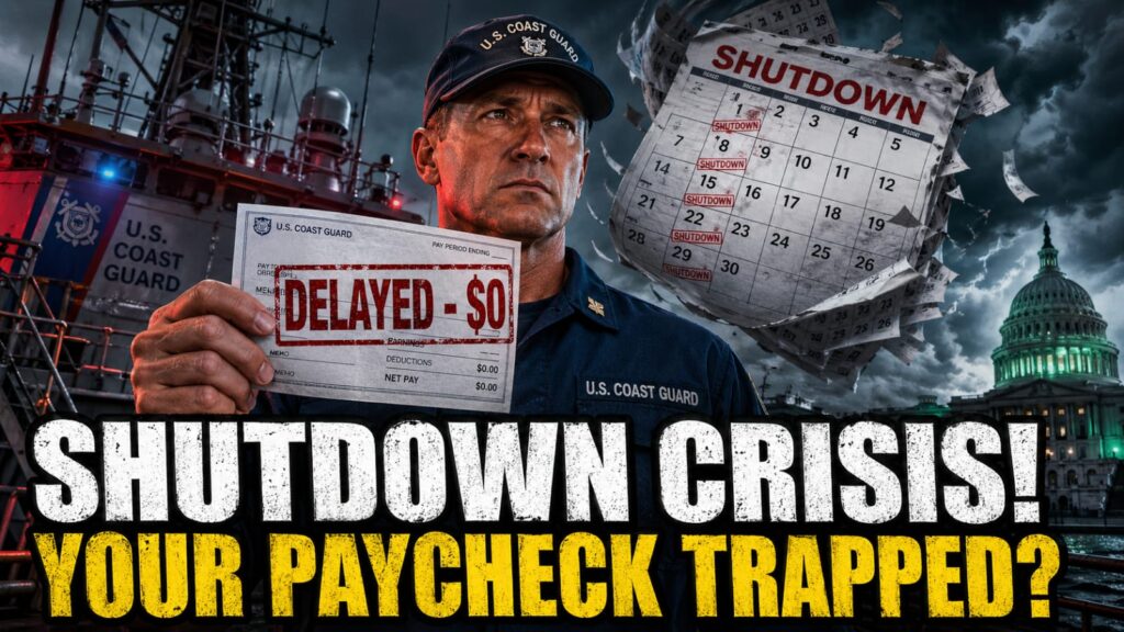 A USCG Cutter patrolling during the impact of shutdown on USCG funding in 2026.
