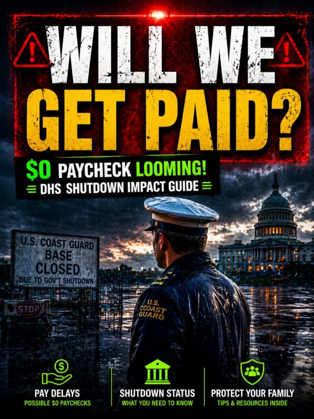 Impact of Shutdown on USCG: The Shocking Truth About Your Paycheck