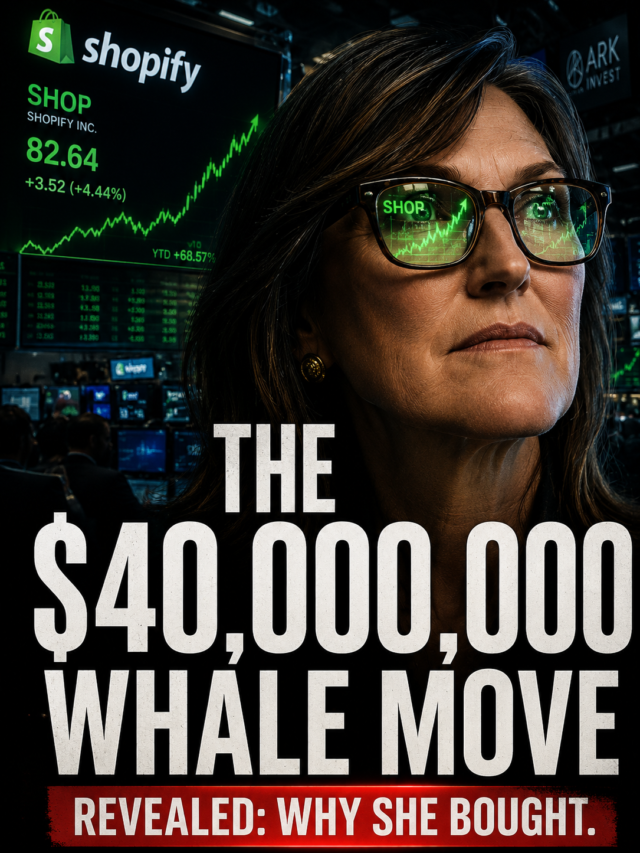 Cathie Wood’s $40M Shopify Bet: Is a Massive Rally Coming?