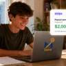 Case study showing how a 20-year-old made $2,000 with AI tools in 2026 using a laptop.