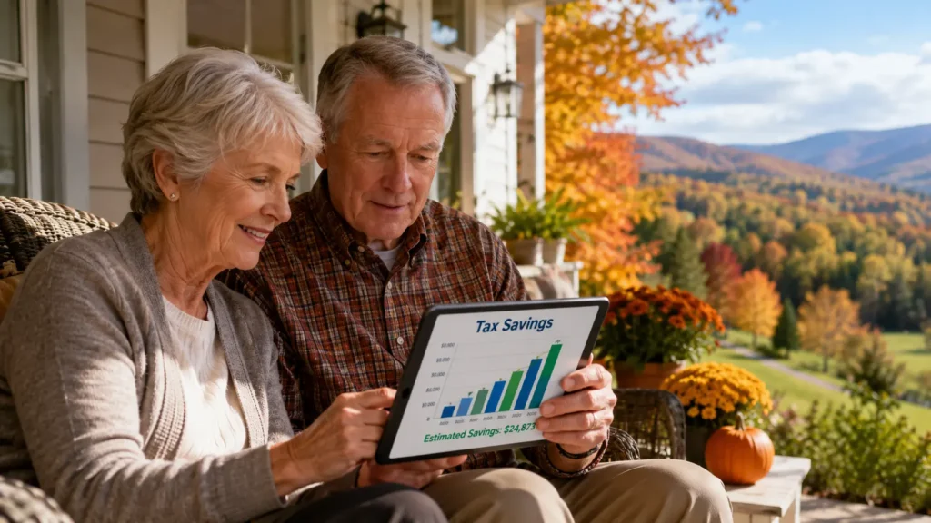 Couple protecting their savings from the 2026 Retirement Tax Trap.