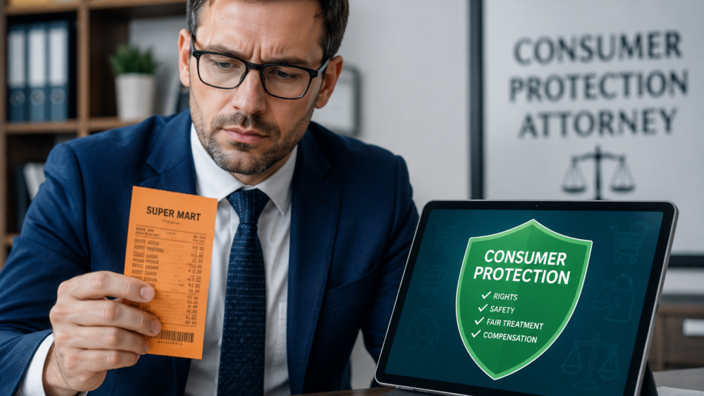 An expert legal advisor reviewing shopping documents to explain the Home Depot damage protection class action payout structure.