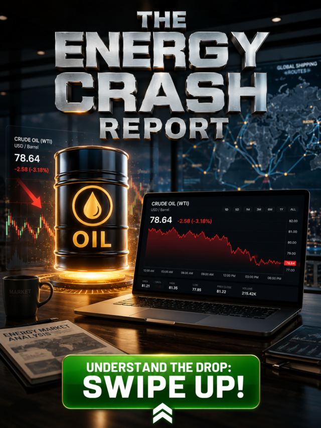 Fuel Drop: The Real Reason Behind Sudden Crude Oil Price Drop