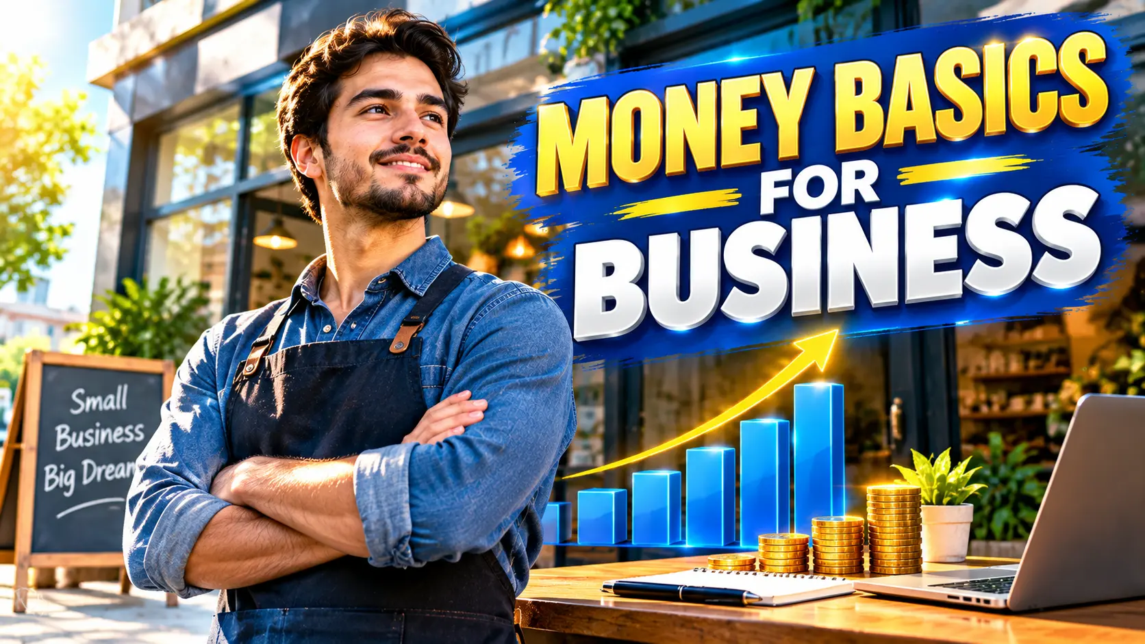 Featured image for business money management basics guide covering cash flow and financial planning.
